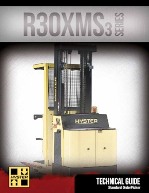 ऑर्डर पिकर और चेरी पिकर फोर्कलिफ्ट Hyster R30XMS3