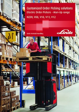 ऑर्डर पिकर और चेरी पिकर फोर्कलिफ्ट Linde V08-02