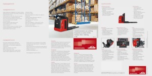 ऑर्डर पिकर और चेरी पिकर फोर्कलिफ्ट Linde V08-02