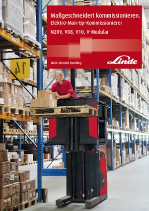 ऑर्डर पिकर और चेरी पिकर फोर्कलिफ्ट Linde V48 Std.
