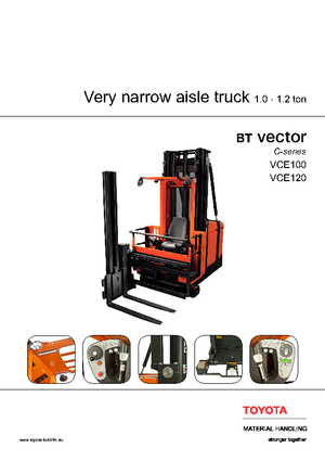 इलेक्ट्रिक साइडलोडर BT Vector VCE 100