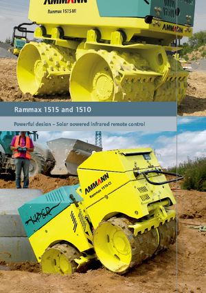 वाइब्रेशन ट्रेंच रोलर Ammann Rammax 1515 M