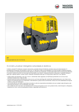 वाइब्रेशन ट्रेंच रोलर Wacker Neuson RT 56 SC 2
