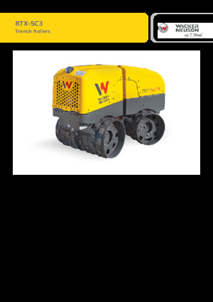 वाइब्रेशन ट्रेंच रोलर Wacker Neuson RTLx SC 3