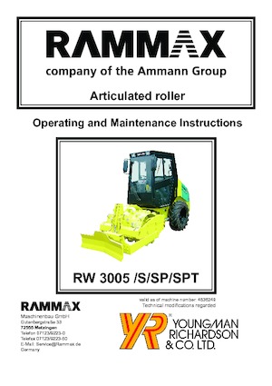 व्हील लोडर Rammax RW 3005