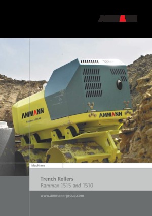 वाइब्रेशन ट्रेंच रोलर Rammax RX 1510 C