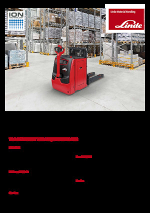 वॉकी स्टेकर Linde D10 