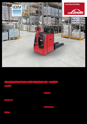 वॉकी स्टेकर Linde D10 