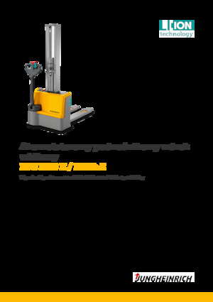 वॉकी स्टेकर Jungheinrich EJC M10 E Li-Ion