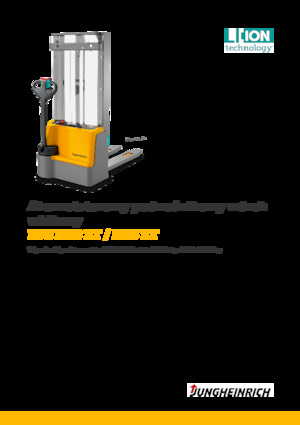 वॉकी स्टेकर Jungheinrich EJC M10 ZT Li-ION