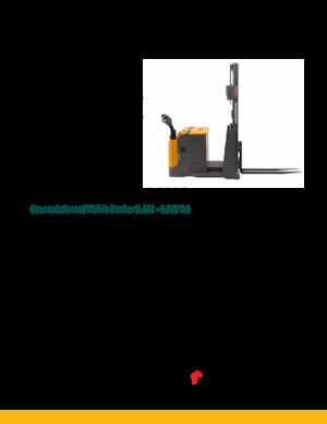 वॉकी स्टेकर Jungheinrich EJG 210