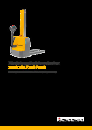 वॉकी स्टेकर Jungheinrich EMC 110 