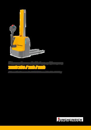 वॉकी स्टेकर Jungheinrich EMC 110 