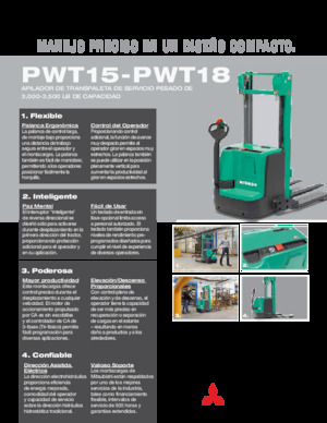 वॉकी स्टेकर Mitsubishi PWT18
