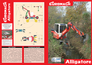 वॉकिंग एक्सकेवेटर EUROMACH Alligatore