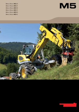 वॉकिंग एक्सकेवेटर Menzi M540