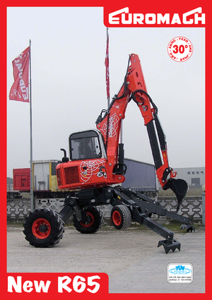 वॉकिंग एक्सकेवेटर EUROMACH R 65