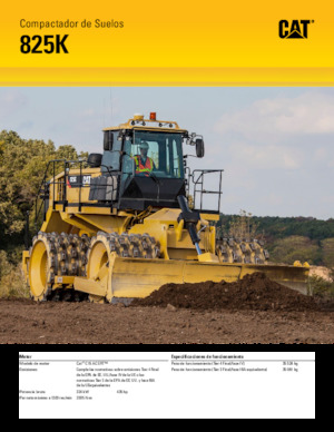 कचरा कॉम्पेक्टर Caterpillar 825K
