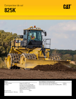 कचरा कॉम्पेक्टर Caterpillar 825K