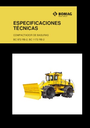 कचरा कॉम्पेक्टर Bomag BC 972 RB 2
