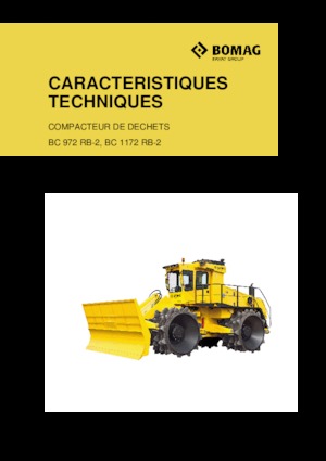 कचरा कॉम्पेक्टर Bomag BC 972 RB 2