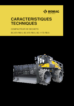 कचरा कॉम्पेक्टर Bomag BC 973 RB 5