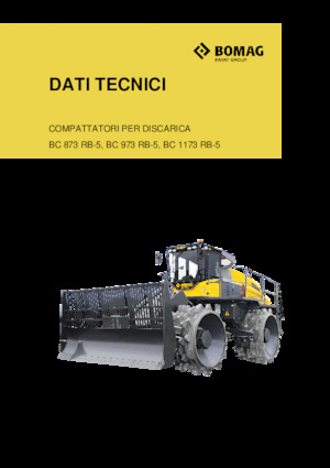कचरा कॉम्पेक्टर Bomag BC 973 RB 5