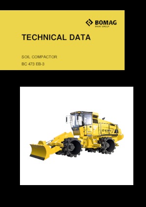 कचरा कॉम्पेक्टर Bomag BC 473 EB 3