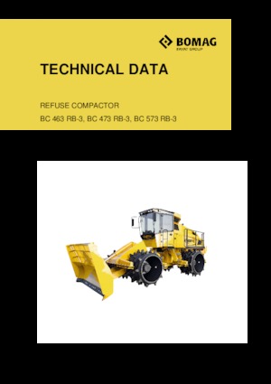 कचरा कॉम्पेक्टर Bomag BC 473 RB 3