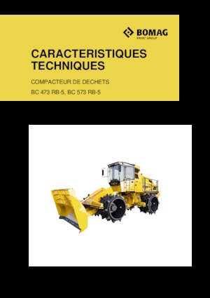 कचरा कॉम्पेक्टर Bomag BC 473 RB 5