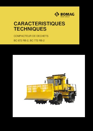 कचरा कॉम्पेक्टर Bomag BC 772 RB 2