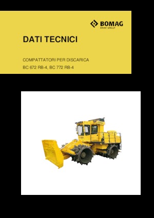 कचरा कॉम्पेक्टर Bomag BC 772 RB 4
