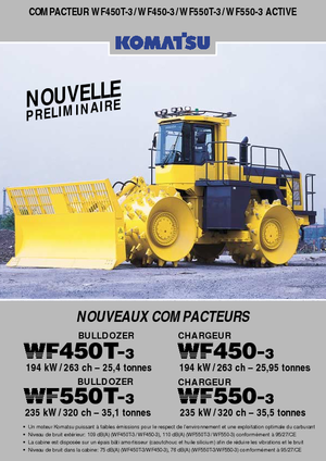 कचरा कॉम्पेक्टर Komatsu WF450-3