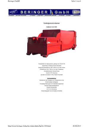 वेस्ट प्रेस Beringer reducer x 6-520 MB