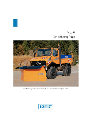 वेज स्नोप्लो Schmidt KL-V 18 *
