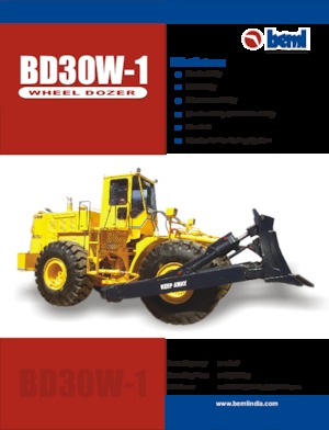 व्हील डोज़र Beml BD30W-1