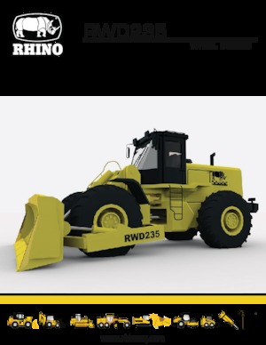 व्हील डोज़र RHINO RWD235