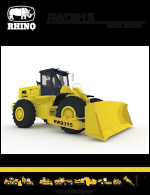 व्हील डोज़र RHINO RWD315