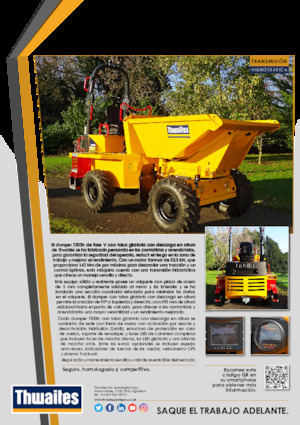 व्हील डंपर Thwaites MACH2075