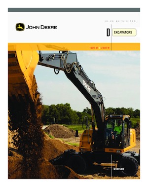 व्हील एक्सकेवेटर John Deere Construction 190D