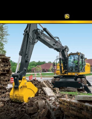 व्हील एक्सकेवेटर John Deere Construction 190G W