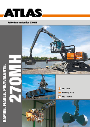 व्हील एक्सकेवेटर Atlas 270 MH