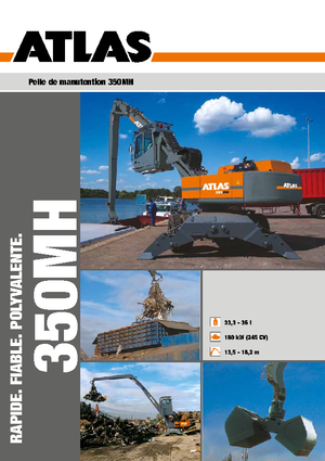 व्हील एक्सकेवेटर Atlas 350 MH