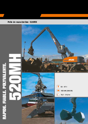 व्हील एक्सकेवेटर Atlas 520 MH