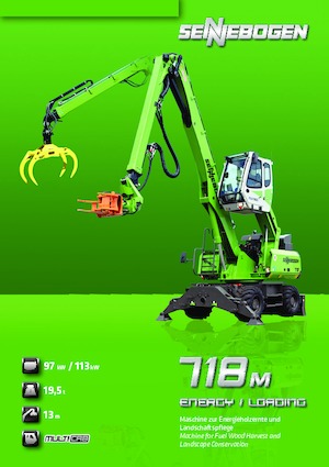 मटेरियल हैंडलर Sennebogen 718M E