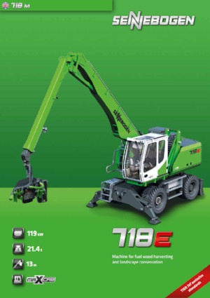 मटेरियल हैंडलर Sennebogen 718M E