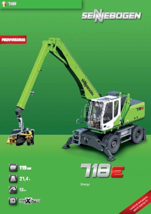 मटेरियल हैंडलर Sennebogen 718M E