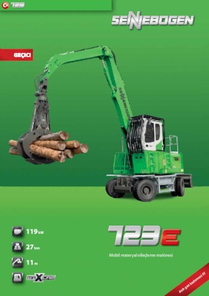 व्हील एक्सकेवेटर Sennebogen 723 E