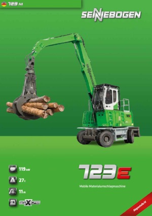 मटेरियल हैंडलर Sennebogen 723M E