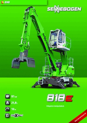 मटेरियल हैंडलर Sennebogen 818M E